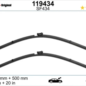 Neue Ware SWF SF434 Scheibenwischer 119434 - DAS ORIGINAL SET625mm / 500mm
